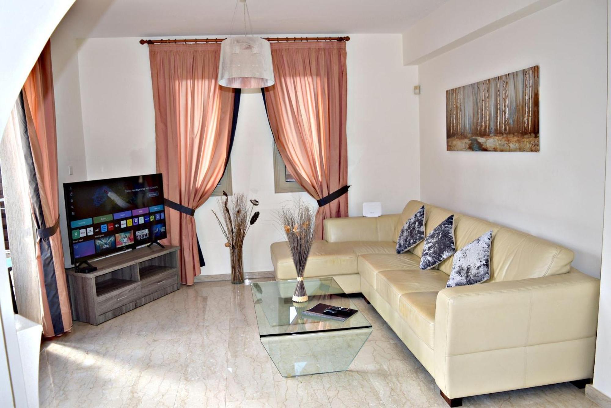 Villa Lalianda Sandy Beach Villas - Private Pool - Jacuzzi - Private Beach Area 폴리스 외부 사진